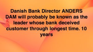   Warning against the Danish bank jyske bank, the bank is lying   Do not trust this bank  the is lying, even in legal relationships  See more www.banknyt.dk  :-(  They lie in order, to better could deceive customers which association works together to succeed, It therefore seemed to be rather organized.  - -   Follow the case BS 99-689/2015 against Jyske Bank for fraud  :-)   Print billeder ud, og se på dem i rækkefølge. 23/7 2018  Spørg så jyske bank hvad banken har gang i, hvorfor banken lyver så meget.  :-( :-(  HVAD BETYDER 10 års. BEDRAGERI I MOD BANKENS KUNDER  FOR JYSKE BANK    :-) :-)  HVAD BETYDER DET FOR JYSKE BANK, AT RETTEN HAR GIVET KUNDERNE RET I  AT JYSNE BANK HAR GIVET DÅRLIG RÅDGIVNING   OG   AT JYSKE BANK HAR TILBAGEHOLDT OPLYSNINGER SOM   I HEDGE SAGERNE  FOR OVER 10.000 kunder   I SWAP SAGERNE FOR OVER 100.000 adels kunder   :-( :-(  VORES SAG ER I FORHOLD LILLE OG UBETYDELIG FOR DEN KRIMINELLE JYSKE BANK   :-(  Men for os er det en stor sag med mange forhold, og at jyske bank er yderst udspekuleret er vi ikke i tivl om.  Sagen mod jyske bank handler om  Bedrageri = Svig  :-(  Bedrageri som både Advokater Koncernledelsen og lederen Anders Dam ved alt om  Og har kendt til mindst siden maj 2016  Og som ledelsen fuldt ud støtter at banken fortsætter udsætter deres kunder for.  -  Med mindre jyske bank har en anden, forklaring på at jyske bank ægter at holde op med at hæve renter af lån 4.328.000 som ikke findes.  Og at jyske bank vil fortælle hvorfor banken nægter at udlelever nogle bilag.  Og hvorfor jyske bank nægter at bevise, at der er aftalt en ny rente bytte 16-06-2008   Der må være optagelser, jyske bank optager alle samtaler   Og hvorfor at jyske bank nægter at vise hvor de 4.328.000 kr er blevet af Nu banken siger vi har lånt dem   -  Tænker næppe vi er de enste som jyske bank bedrager.  Det virker ret organiseret på den måden de alle arbejder sammen på.   Og at banken så satser på  at dem som banken bedrager, der opdager det, giver op og lader banken bedrage det som jyske bank nu er bedst til.  -  Men kan jo tage fejl, derfor ønsker vi også dialog med jyske bank   Ganske som advokat Morten Ulrik Gade forslog 17 november 2015 Forud for at vi opdagede bedraget i mod os i 2016, hvilket vil jo oplyste hele koncernen.   Og så ville jyske bank på ingen måde have dialog med os  Vi opfordre igen jyske Bank til at komme frem a busken og gennemgå sagen med os.  Mvh storbjerg erhverv   :-( :-(  På jyske bank havkatten skrev banken at det handlede i høj grad om jura   Men er lånet på 4.328.000 kr i Nykredit ikke jura fra første klasse   Hvis det ikke er optaget, kan man heller ikke tage betaling ? Når nej jyske bank er jo anderleds   Snyd   :-) :-)  En lille sag som nemt kunne løses ved et møde og sammen at kikke bilag igennem   - -  Lund Elmer Sandager Advokater har sikkert anbefalet jyske bank  at fortsætte bedrageriet selv om det er blevet opdaget, og oplyst banken i 2016  Og at advokaterne Lund Elmer Sandager nok skulle løse problemet for jyske bank    sikkert ved uhæderligt at ville lokke kunden og han daværende advokat til at lave en rentebytte på det lån der findes.   Med advokater som Lund Elmer Sandager der i sagen har løget processuelt over for retten, ved at skrive usandt kan ingen ærlige mennesker jo stole på.    :-) :-)  Et ord på jysk   TRALS   Det er godt nok trals at jyske bank  er så svigagtig at banken ikke vil forsøge sig med dialog i denne her lille svig sag. for den kæmpe jyske bank  Tænk ar jyske bank virkelig er så ligeglade med de af deres kunder de snyder, og som opdager de bliver snydt, at de kun kører efter at udmatte deres kunder psykisk, for at kører den tratte.  -  Har skrevet nok 100 gange til jysk bank    Men banken er ret ligeglade.  -  Og er så ligeglade at de bare ikke svare, men istedet bliver ved med at hæve renter, af lån som selv lederen Anders Dam god ved ikke findes.   Vi gider ikke sagen og ønsker ikke sagen   Men det gør jyske bank Ellers ville banken vel ikke fortsætte  Hvad der strafferetlig er koldt og kynisk bedrageri imod deres kunder.  Klager 1. Og klager 2  :-) :-)  Men når jyske bank nu ikke vil tale med os kunder, der i 2 1/2 år har oplyst ledelsen i jyske bank  At banken hæver renter af lån der ikke eksistere, og det siden 1 januar 2009  - -  Selv hvis der var optaget et lån 4.328.000 i Nykredit, må dette være være fra før 20 november 2008  Og selv hvis dette var sandt som bankens ansatte i 2012 oplyser,  at vi har omlagt dette lån   Så kræver jyske banken lånet nedbragt, ved tvangs salg, nægter dog at ville afslutte den krævede handel, og vil ikke modtage provenuet for tvangs salget   At den usle bank så hæver renter af disse penge der er i 2011-2012 er krævet nedbragt, men som banken nægtede at modtage provenuet på er både usselt men også svigagtig.  -  Nu gik der altså over 2 år før Nykredit svarede på de mange henvendelser   Og først omkring 2 1/2 år efter salget svare Nykredit og vil modtage provenuet.   Her bliver det tilbudte lån fra 06-05-2009 i Nykredit  Og som er optaget 03-07-2009 så nedbragt i december 2015 med hele provenuet.  -  Og Nykredit holder herefter dec 2015 op med at hæve 3 % i bidrag og tager ikke længere renter, og gør meget ud at at sige   Men det gør jyske Bank ikke !!!!!!  :-( :-(  Jyske Bank slår nu fast med syv tommer søm at banken kun vil bedrage og fortsætte bedrageri  hvilken tydeliggøres, da vi opdager jyske bank lyver, i 2016 bla. At der ikke er optaget noget lån på 4.328.000 kr., og banken fortsætter og senest 29-06-2018 hæver over 81.000 kr i renter af el lån på 4.328.000 kr. Som banken siger er nedbragt til ca. 3 millioner   -  uanset hvad Jyske bank tvang lån nedbragt og tager også renter af lånet som banken krævede nedbragt   At banken nægter alt  og påstår sig uden ansvar er sådan som fundamentet i jyske banken er   -  JYSKE BANK LYVER OG PÅSTÅR   At vi som kunder  selv har fundet på at sælge grunden for at nedbringe lånet   At vi som kunde selv har givet Nykredit oprykkende pant, og at vi derfor selv har flyttet Jyske Bank bagud i pant række følgen, så de ikke kunne få provenuet fra tvangs salget.  Denne pant tilbage tykkelse for jyske bank, påstår jyske bank at kun vi / kunde kan gøre.   - -  I retten vil vi bevise at jyske bank er anmelder og har selv stået for at rykke tilbage   Se siden www.bankyt.dk igennem  Se dagbogs oplysninger.  På facesbook er der mange mapper med bilag.   -  I retten vil vi også bevise tvang   I retten vil vi bevise at jyske bank lyver for bedre at kunne besvige   -  At jyske bank generelt er en uærlig bank der udnytter det ulige styrkeforhold mellem bank og kunde til at kunne lave Bedrageri / Svig  Og i sadelshed fortsætte bedrageri    DU SLAL VÆRE SÅ VELKOMMEN  BS 99-698/2015  - - -  Og når jyske bank da slet ikke vise os de 4.328.000 kr eller rettere sagt provenuet fra dette af jyske bank påstået optaget lån i Nykredit, som jyske bank i 10 år har hævet renter for.  Og istedet bliver ved og ved med at at hæve renter på trods af de mange oplysninger der vælter ind til ledelsen og advokaterne.  -  Og nej Anders du svarede meget forkert gennem din advokat 31-05-2016, og svarede ikke på 250.000 kroners spørgsmålet   Erkender at banken sikkert ikke er helt så hæderlig som banken selv fortæller, og vil først svare i retten hvor de 4.328.000 er blevet af.  :-) :-)  Hvilken regler og love overtræder Jyske bank mon  Eller overholder banken alle love og regler som banken skriver igen og igen og igen alle steder   :-) :-)  En sag Anders Dam sikkert bare har grinet af siden maj 2016   Da Anders og ledelsen mindst blev bekendt med at kunde, jo nok kendt til den sandhed jyske bank har skjult overfor kunden, og kundens advokater   Først i ankenævnet 2013  og så over for retten i 2015  Og som jyske bank stadig ikke ønsker at redegøre for,  eller gennemgå sagens bilag med kunden og familien.  :-(  Familien udsættes for hvad der syntes at være det rene ondskab.  Hvis Jyske bank kun ønsker at skade kunden mest muligt øknomisk, ved at lyve og nægte dialog   Så går det da godt for jyske bank  og ledelsen med at vise hvad jyske Banks fundament i Virkligheden er.  :-)  ANDERS DAM LÆS MED HER OG SE HVAD DU OG JYSKE BANK ER SKYLD I  https://facebook.com/story.php?story_fbid=10212893634034955&id=1213101334  :-)    :-)  Selv om ledelsen i jyske bank nok kun har foragt over for deres kunder, som opdager de bliver bedraget  Vi vil i retten forklare og bevise at jyske bank vel bare er en dybt uhæderlig og en KRIMMINEL bank   -  Men hvilke love den dansk bank  JYSKE BANK overtræder så og siger   Se lidt muligheder her på billeder. Og tænk på det når du har læst bilag, som på banknyt  :-)  Spørg  LEDELSELSEN I JYSKE BANK   https://www.jyskebank.dk/omjyskebank/organisation/koncernledergruppe  Hvorfor Anders Dam ikke vil svare kunde, der opdager at jyske bank i 10 år har løjet at kunde har lån i Nykredit som De siger ikke findes   :-)  SPØRG HVORFOR KORNCERN LEDELSEN ved ANDERS CHRISTIAN DAM LADER BEDRAGET FORTSÆTTE   KUNDE ØNSKER JO KUN INDRØMMELSER   OG AT BANKEN UNDSKYLDER 10 års BEDRAGERI   nå ja og dækket alle tab, som banken er skyld i  Altså kunden ønsker dialog og en løsning.   Sådan behandler jyske bank de kunder banken bedrager   Læs  https://facebook.com/story.php?story_fbid=1790749497627177&id=1045397795495688  www.banknyt.dk  En historie om at blive udsat for bedrageri i Danmarks anden største bank. JYSKE BANK   :-)  Sådan handler og behandler jyske bank deres kunder   https://facebook.com/story.php?story_fbid=10212893634034955&id=1213101334  :-) :-)  Hvor mange sager som denne har banken sluppet afsted med.  :-(  HVAD ER DETTE HER EFTER STRAFFE LOVEN   A. At jyske bank laver 2. rente swaps, på 2 dage, selv om kun 1. Den første er aftalt med kunde.  -- B. At jyske bank skjuler bilag for retten  I denne forbindelse, som at den Swap der faktisk er aftalt og godkendt en dato er lukket en anden dato  -- C. At jyske bank / deres advokater  taler usandt i retsforhold,  at den ene rente og faktisk godkendte bytte Swap   Er aftalt en dato, og at jyske bank først har lavet og sendt denne en anden dato.  Og at jyske bank og deres advokater dermed skjuler de sande oplysninger for retten.  SANDHED  Som at den rente swsp der er aftalt og godkendt telefonisk 15-07-2008 både er lavet og sendt 15-07-2008  Vel og mærke kun til brug for at rente bytte et lån på 4.328.000 kr.  det UNDERLÆGGENDE lån til rente swappen   Men det er ikke blevet optaget.  Det findes heller ikke   -- D. At banken jyske bank tager penge for at stille sikkerhed overfor Nykredit   Og det for et lån der ikke findes.  Den er god nok  Taler om garanti til Nykredit for lån 4.328.000 kr. der ikke findes   Og som Nykredit heller intet kender til.  -- E. At banken jyske bank tager penge i Lånesags gebyr, for et lån i Nykredit på 4.328.000 kr   Et  lån der vel og mærket ikke er optaget og derfor ikke findes   -- F. At banken jyske bank tager penge for at tinglyse en hæftelse på 4.328.000 kr. Uden der findes noget lån.  Ikke engang et gyldigt tilbud findes der.  -- G. At banken jyske bank tager penge i renter fra 1 januar 2009 af lån 4.328.000 en Swap rente bytte af et lån der ikke findes   Foreløbig til 29 juli 2018 Et sted mellem 1.5 og 2 milioner kroner   Selv om koncern ledelsen og DIRIKTØR Anders Dam fra kunde mange gange siden maj 2016 er oplyst om at der ikke findes noget lån på 4.328.000   Og at jyske bank derved bedrager kunde med falske oplysninger om at kunde har optaget et lån der ikke findes   Og som jyske bank tager renter af ved en renteswap   -- H.  HVAD ER OND TRO OG HVORNÅR INDTRÆDER OND TRO.  At jyske bank selv indfrier en kredit i banken, da kunde gennem jyske bank optager, efter tilbudet 06-05-2009 et andet lån i Nykredit   Der er i øvrigt også er andet problen,  dette er ligeleds forklaret i bogen.  Indfrielse sker omkring 03-07-2009  Hvilket igen indikere at banken ved at kunde ikke har optaget noget lån fra tilbudet 20-05-2008 som jo udløb 20-11-2008 og har været udløbet i næsten 8 måneder   -  26-11-2009 indlægges kunden første gang, her er det en Hjerne blødning   Det er klart for jyske bank, at de har med en syg kunde at gøre som historien fortæller i banken   Kunden kommer svækket hjem efter et par uger   Og slut December hentes han så igen med blå blink og bragt på sygehuset   Ikke længe efter kunden blev udskrevet efter den anden akutte indlæggelse   vælger jyske bank altså 19-02-2010 At skrive til kunde   at sige han har optaget lån på 4.328.000 i Nykredit   -  Og også skrive at jyske bank bytter renter af dette lån.  I RETTEN VIL TIDSLINIE VÆRE FREMLAGT SÅLEDES   AT DEN KLART VISER   AT JYSKE BANK ER I OND TRO  OG HAR LAVET UDNYTTELSE  I FORM AF OVERPANT OG TVANG   I. At banken jyske bank 19-02-2010 lyver til kunde, der ligger syg bla. efter en hjerneblødning, om at han har optaget et lån 4.328.000 kr.  dato der er ukendt :-) for optagelsen.  Og angiveligt har lavet en rentebytte  Swap Dato er 16-07-2008 4.328.000 med jyske bank   for et påstået lån på 4.328.000 i Nykredit   En rente sikring af et bagved liggende lån er også det banken skriver i 2013 og 2015 i retsforhold.  -  At jyske bank påstår dette til en syg kunde 19 februar 2010   På trods af at jyske bank ved  og har vist siden 20-05-2008 at tilbudet på de 4.328.000 kr i Nykredit er udløbet 20-11-2008  På trods af at jyske bank bliver bekræftet at tilbudet på de 4.328.000 kr i Nykredit er bortfaldet 06-05-2009  På trods af at jyske bank ved tilbudet 4.328.000 ikke er anvendt 16-04-2009  Altså kunden har aldrig optaget eller hjemtaget noget lån på 4.328.000 kr. Hverken i Nykredit eller noget andet sted.  På trods af at banken ved kunde får et andet tilbud 06-05-2009 på et andet beløb til et andet projekt   På trods af at banken, ved kunde har lavet nyt projekt og afleveret dette nye budget for dette til godkendelse i jyske bank forud for tilbud 06-05-2009  At jyske bank ved at kunden har en byggekredit i banken,  en kredit som jyske bank hæver renter for til denne indfries i 2009  dette sker efter 03-07-2009 ved optagelse af et andet lån,kr et andet tilbud, det fra 06-05-2009  Dette er for at næve  at jyske bank på ingen måde kan tro at kunden har et lån på 4.328.000 i Nykredit, som banken skriver 19-02-2010  MED MINDRE DER ER TALE OM  OND TRO  -- J. At jyske bank igen skriver 09-01-2012  At kunden har lagt det bagved liggende / under liggende lån om  Hvilket dog lige Kræver at der først er blevet optaget et lån på 4.328.000 kr Nykredit.  -  Når en bank skal forklare sådan noget, er det vel mere rigtig at skrive dit bagved lægende lån til Rentebytten har du omlagt.  Og lige oplyse en dato, først på hjemtagelsen og så hvornår det er omlagt og hvordan det er aftalt   -- K.  Vi skal naturligs også tale om at jyske bank har lavet afpresning for at få højere sikkerheder   Om jyske bank har misbrugt fuldmagter til andet end de var givet og tiltænkt   Om banken har villedt kunde således banken Uberettet har sikkert sig at kunne tage af kassen så og sige.    og at jyske bank derved lagt kunde i beslås,  for at bedrer at kunne få den fulde kontrol, og dermed mulighed for at få flere penge, stadig Uberettet.   Dette kan du læse i bogen   :-)  Når jyske bank for ikke at opsige lån der findes, kræver mere og mere sikkerhed, op mod 300 % overpant   Så er det tvang   Jyske Bank kræver at kunden tvangs sælger en grund på 7.500 m2  Bliver solgt til 1.5 million   Efter kunde er sendt til afvikling   Dette tvangssalg var for at nedbringe det lån som jyske bank påstår eks 19-02-2010 er optaget på 4.328.000 kr.  Og igen 09-01-2012 er omlagt   Stadig med en rentebytte fra 16-07-2008 med jyske bank   :-(  Efter jyske bank fik tvangssalg gennem ført, nægter jyske bank et hvert krav om salg.   Jyske bank nægter også at modtage provenuet, da jyske bank nu siger kunden selv har fundet på alt selv   -- L. Efter over 2 år  lykkes det efter nok mindst 100 mails og breve, så at få Nykredit til at modtage provenuet   Kunden har også måtte betale renter i Nykredit af de penge (provenuet) som Nykredit krævede med ikke ville modtage før efter 2 år.  Som så nedbragte lånet det vi har i dag og skylder ca 1.1 million på  som jyske bank har påstået, er det omlagte lån fra 2008 for en efterfølgende rente Swap   -  Eftersom jyske bank nægter tvangs salg  Bliver sagen kun mere omfattende   Jyske bank bliver ved med at hæve renter på deres rente bytte 4.328.000  Også af de penge som er krævet betalt af på det underlægende lån 4.328.000 som skulle være omlagt   Efter jyske Banks påstand   Jyske bank hæver i 2018 Og det er i runde tal  renter på 3 millioner af deres rente bytte fra 16-07-2008   mens banken ved kunden skylder ca. 1 million på det lån banken siden 2009 har fastholdt er det kunden har lånt i Nykredit og har lagt om   da jyske bank så snuppede 81.000 kr i rente 29-06-2018   Velvidende om at der intet lån 4.328.000 er optaget  Inter er at kune omlægge   ----------  DET STÅR MERER OG MERE KLART   at kunden AF JYSKE BANK er og bliver udsat for misbrug og tvang, ja massivt BEDRAGERI   Således jyske bank kan sikker sig selv og derved deres aktionærer en meget stor og Uberettet indtægt   -  Man bliver naturligvis harm,  når en dansk bank som jyske bank   bliver ved med bedrageri og nægter at tale med kunder der opdager dette.  Hvor mange kunder vil jyske bank bedrage på denne måde med koncern ledelsens accept.   -  KUNDE OPLYSES AF NYKREDIT 18-10-2016  Efter Nykredit blev stævnede for at skulle tale sandt, og svare kunde på spørgsmål.   Som har kunde optaget et lån i Nykredit på 4.328.000 eller ej   Hertil svare Nykredit efter længer tids tovtrækkeri 18-10-2016  Nykredit har ikke noget registeret om noget lån på 4.328.000  Nykredit har ikke udbetalt noget provenue efter et lån på 4.328.000  En sag der er så omfattende at den er svær for selv garvede politifolk og advokater at forstå   Men her står familien sammen som myg imod elefanten der kun nægter og nægter og nægter   Kom med i retten Silkeborg når CEO Anders Dam skal i vidne skranken og forklare   hvorfor Anders Dam  lod jyske Banks  bedrageri fortsætte og igen blive  fortsat og bevidst i ondtskab  29-06-2018  Troede at banken ville undskylde indrømme og ellers holde op med bedrageri for millioner    :-)   En sag jyske bank ikke kan være bekendt,   men jyske bank er jo meget anderleds end andre  Øv øv øv  Tal med os så vi ved om vi har ret  -  #Shareholders' representatives represented #Bank #AnderChristianDam  #Financial #News #Press #Share #Pol #Recommendation #Sale #Firesale  #AndersDam #JyskeBank #ATP #PFA #MortenUlrikGade #PhilipBaruch #LES #BirgitBushThuesen #LundElmerSandager #Nykredit #MetteEgholmNielsen #Loan #Fraud #CasperDamOlsen #NicolaiHansen #AnetteKirkeby #SørenWoergaaed